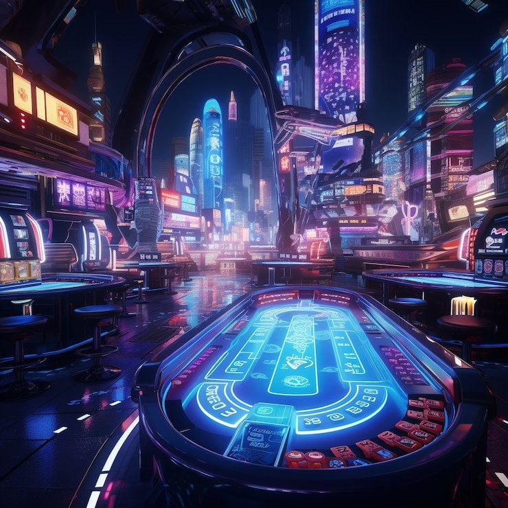 Meja Live Baccarat hyperslot88 dengan dealer dan antarmuka taruhan di seluler